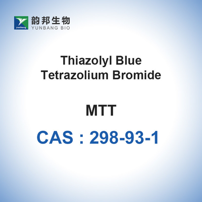 Μπλε Tetrazolium MTT CAS 298-93-1 βιολογικό βρωμίδιο λεκέδων 98% Thiazolyl