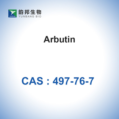 CAS 497-76-7 Αρμπουτίνη 98% καλλυντικές πρώτες ύλες Υδατοδιαλυτή