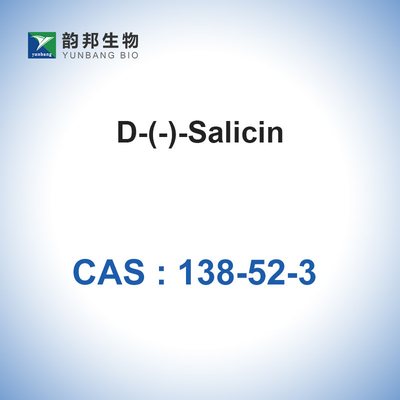 CAS 138-52-3 δ (-) - καλλυντικές πρώτες ύλες 98% σκονών Salicin