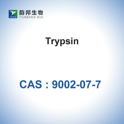 Trypsin 1:250 βιολογικά ένζυμα 7,6 pH CAS 9002-07-7 καταλυτών