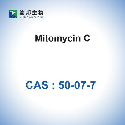 Αντιβιοτικό MF C15H18N4O5 πρώτων υλών CAS 50-07-7 Mitomycin Γ