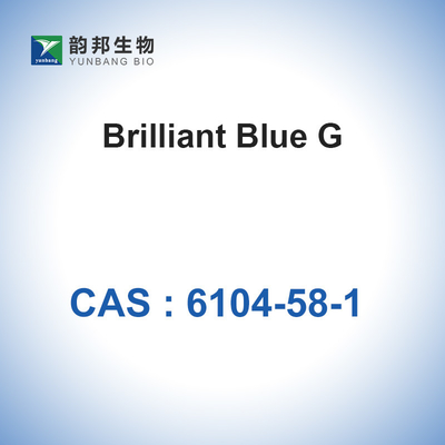 Λαμπρή μπλε G250 CAS 6104-58-1 όξινη μπλε αγνότητα 90 Coomassie