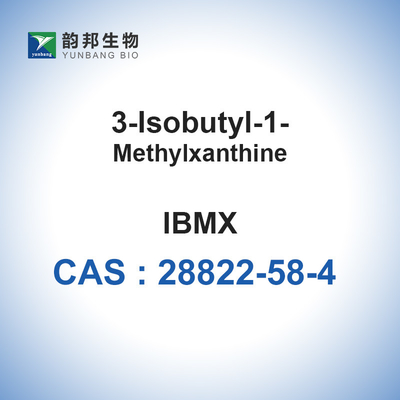 IBMX CAS 28822-58-4 λεπτές χημικές ουσίες 3-ισοβουτιλικός-1-Methylxanthine