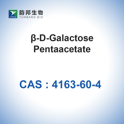 99% βήτα-δ-Galactose Pentaacetate Pentaacetate CAS 4163-60-4 β-δ-Galactose αγνότητας