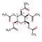 99% βήτα-δ-Galactose Pentaacetate Pentaacetate CAS 4163-60-4 β-δ-Galactose αγνότητας