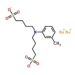 CAS 127544-88-1 βιολογικοί απομονωτές Bioreagent Ν, ν-BRI TODB (4-Sulfobutyl) - 3-Methylaniline, Disodiumsalt