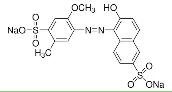 CAS NO 25956-17-6 Allura Κόκκινη περιεκτικότητα σε χρωστική ουσία σε σκόνη AC 80%