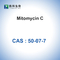CAS 50-07-7 Μιτομυκίνη C Αντιβιοτικές πρώτες ύλες MF C15H18N4O5