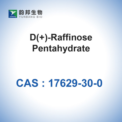 CAS 17629-30-0 Δ (+) - Raffinose Pentahydrate μικροβιακό Glycoside
