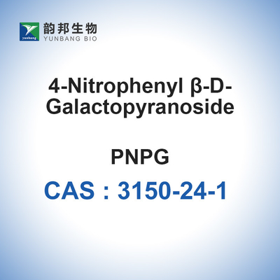 Αγνότητα CAS 3150-24-1 PNPG 4-Nitrophenyl-βήτα-δ-Galactopyranoside 99%