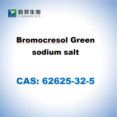 CAS 62625-32-5 Bromocresol Πράσινο αλάτι νατρίου αντιδραστήρας ACS, περιεκτικότητα σε βαφή 90%