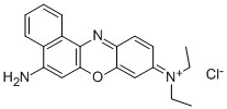 CAS 2381-85-3 Χλωρίδιο μπλε του Νείλου Υψηλή διαλυτότητα στην αιθανόλη