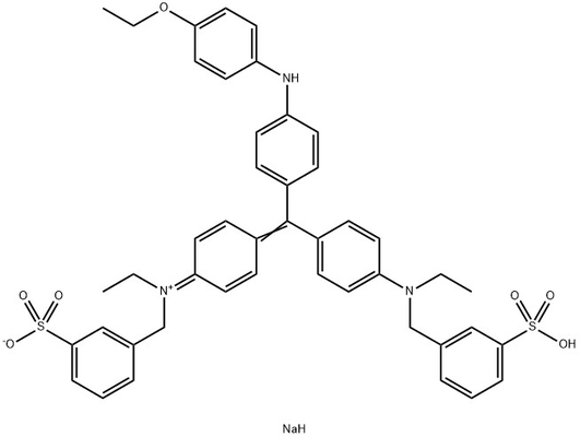 CAS 6104-59-2 Αξύ μπλε 83 Coomassie Μπριλιαντό μπλε R 250 (C.I. 42660)