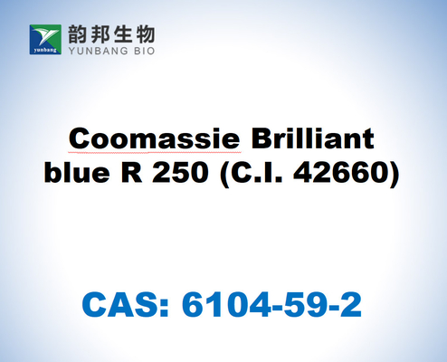 CAS 6104-59-2 Αξύ μπλε 83 Coomassie Μπριλιαντό μπλε R 250 (C.I. 42660)
