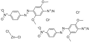 CAS 64071-86-9 Fast Black K Αλάτι χημικού χλωριούχου ψευδαργύρου